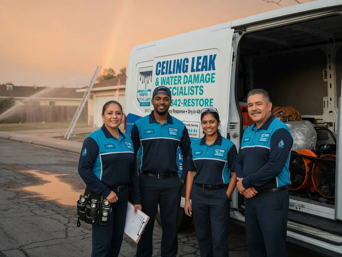 Ceiling Leak Cleanup company in Mills, NM